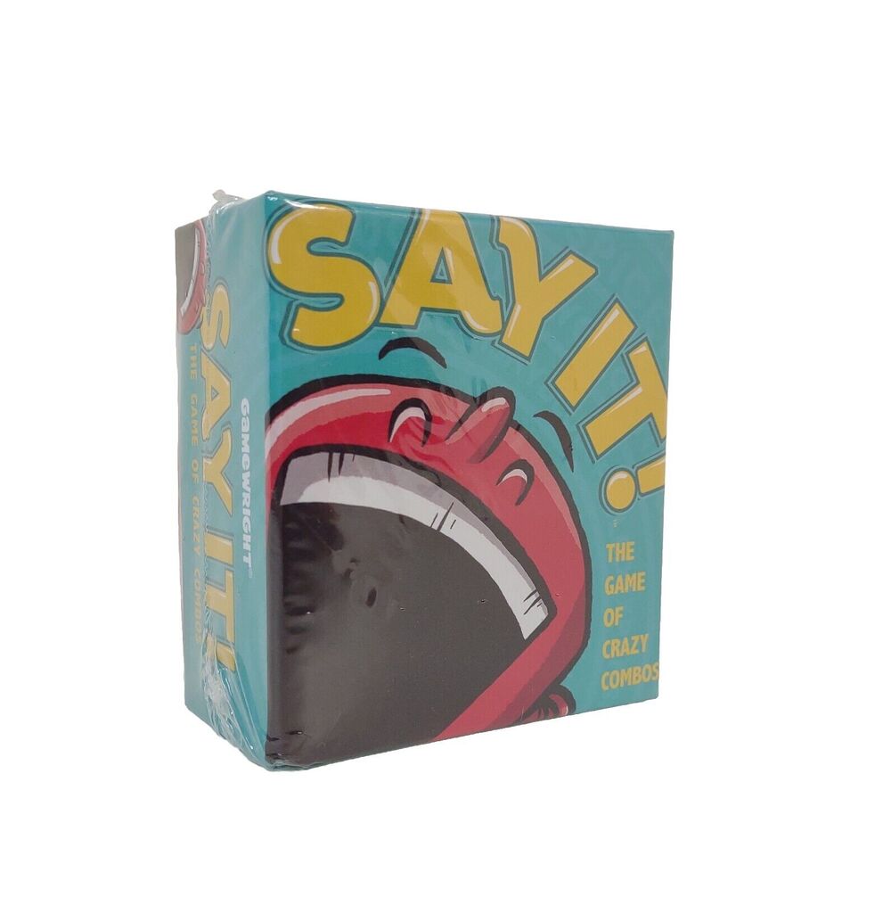 Say it! The Game of Crazy Combos Party Family Game Night Gamewright Age 10+ NEW